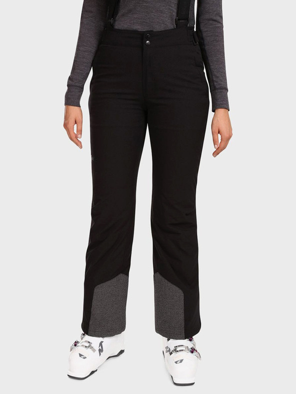 Kilpi Pantaloni de schi negri pentru femei Kilpi ELARE