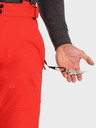 Kilpi Pantaloni de schi softshell roșii pentru bărbați Kilpi RHEA