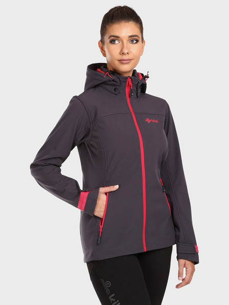 Kilpi Jachetă softshell gri închis, pentru femei Kilpi RAVIA