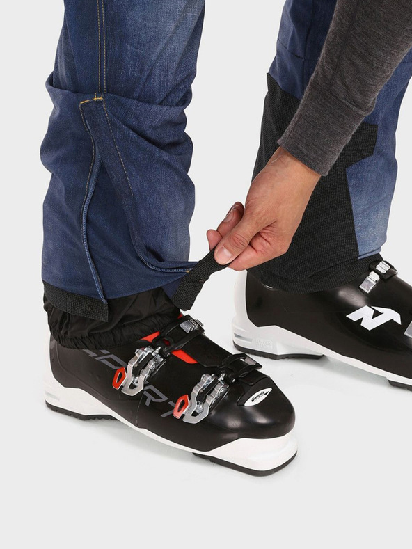 Kilpi Pantaloni de schi softshell albastru închis pentru bărbați Kilpi JEANSO
