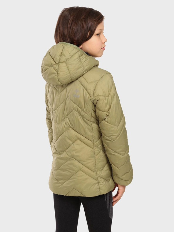 Kilpi Jachetă matlasată de iarnă verde pentru copii Kilpi REBEKI