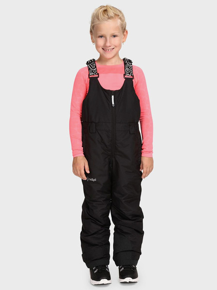 Kilpi Pantaloni de schi negri pentru copii Kilpi DARYL