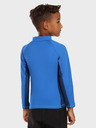 Kilpi Tricou termic albastru pentru băieți, cu guler înalt KILPI WILLIE