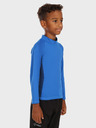 Kilpi Tricou termic albastru pentru băieți, cu guler înalt KILPI WILLIE