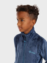 Kilpi Hanorac albastru închis cu fermoar din fleece pentru băieți KILPI ERIN