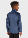 Kilpi Hanorac albastru închis cu fermoar din fleece pentru băieți KILPI ERIN