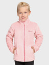 Kilpi Hanorac cu fermoar din fleece pentru fete, roz deschis KILPI ERIN