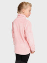 Kilpi Hanorac cu fermoar din fleece pentru fete, roz deschis KILPI ERIN