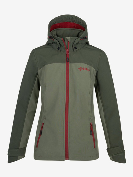Kilpi Jachetă softshell kaki pentru femei Kilpi RAVIA