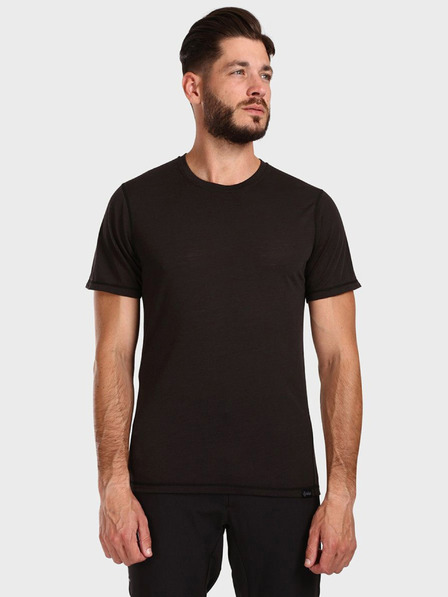 Kilpi Tricou de bază negru cu pete pentru bărbați Kilpi SLOPER