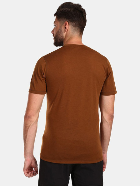 Kilpi Tricou pentru bărbați din lână merino maro Kilpi SLOPER-M