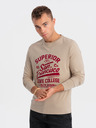 Ombre Clothing Tricou bărbătesc bej Ombre Clothing