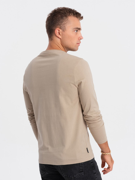 Ombre Clothing Tricou bărbătesc bej Ombre Clothing