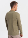 Ombre Clothing Tricou kaki pentru bărbați Ombre Clothing