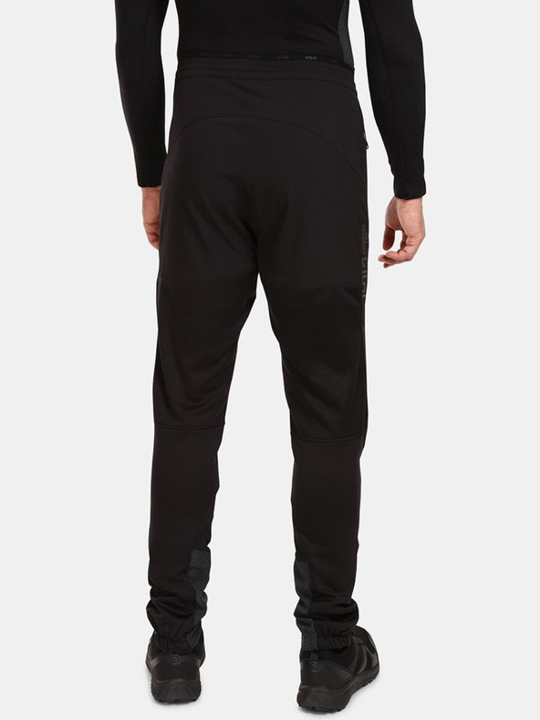 Kilpi Pantaloni negri de exterior pentru bărbați KILPI NUUK-M