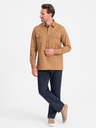 Ombre Clothing Cămașă pentru bărbați maro Ombre Clothing