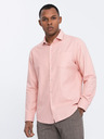 Ombre Clothing Cămașă Ombre Clothing roz deschis pentru bărbați