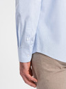 Ombre Clothing Cămașă albastru deschis pentru bărbați Ombre Clothing