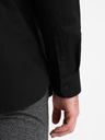 Ombre Clothing Tricou Ombre Clothing negru pentru bărbați