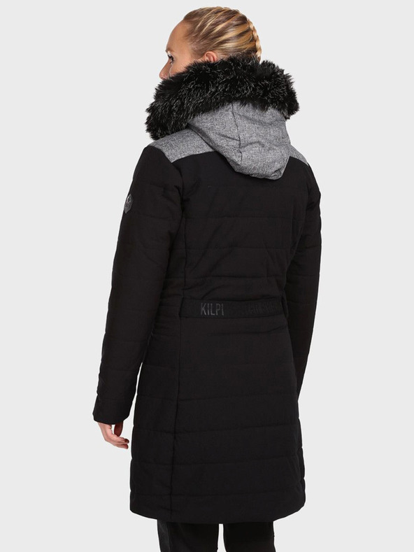 Kilpi Palton de iarnă negru pentru femei Kilpi KETRINA-W