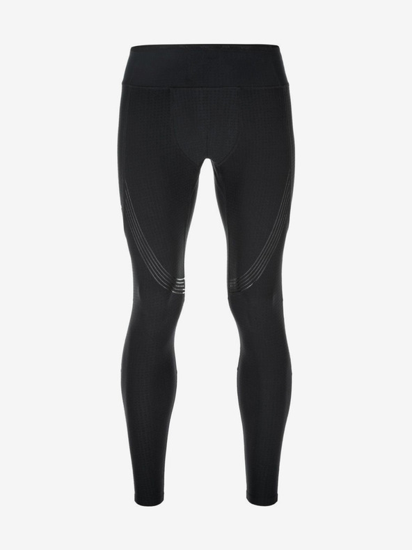 Kilpi Jambiere de alergare pentru bărbați negre Kilpi GEARS-M