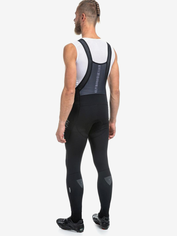 Kilpi Jambiere de ciclism pentru bărbați, negre Kilpi VALLEY-M