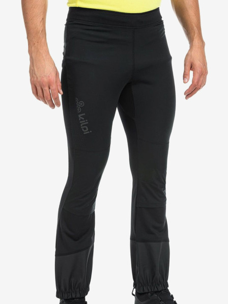 Kilpi Pantaloni sport de skialp negri pentru bărbați Kilpi BRISTEN-U