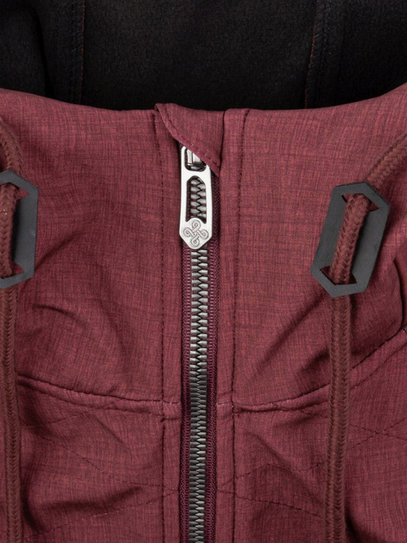 Kilpi Jachetă softshell burgundy pentru femei Kilpi LASIKA-W