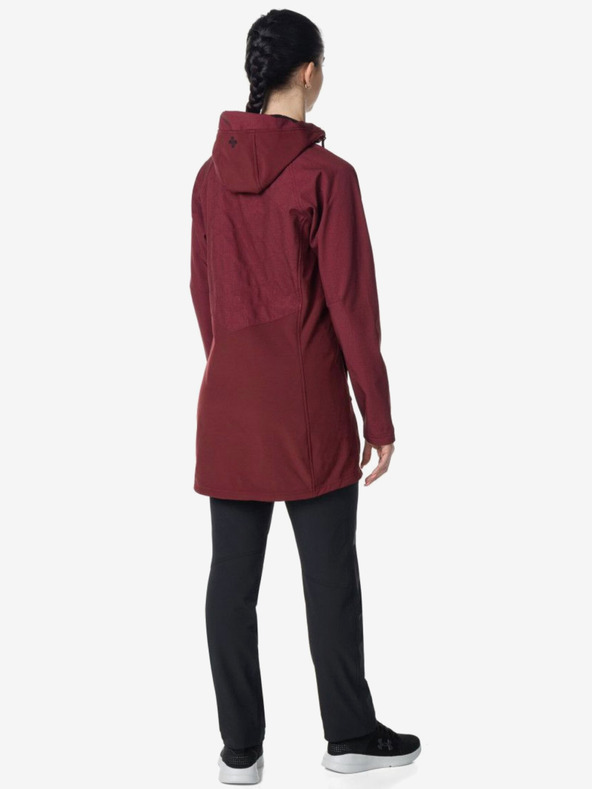 Kilpi Jachetă softshell burgundy pentru femei Kilpi LASIKA-W