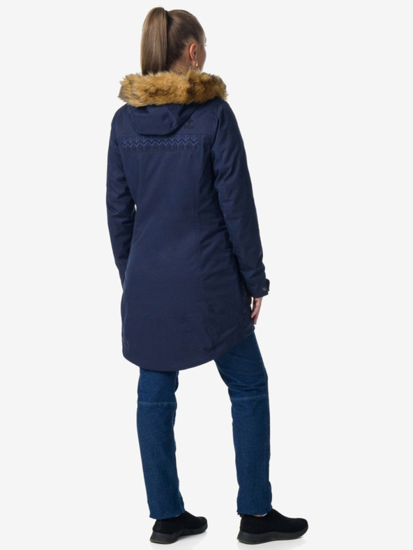 Kilpi Palton de iarnă pentru femei verde închis Kilpi PERU-W