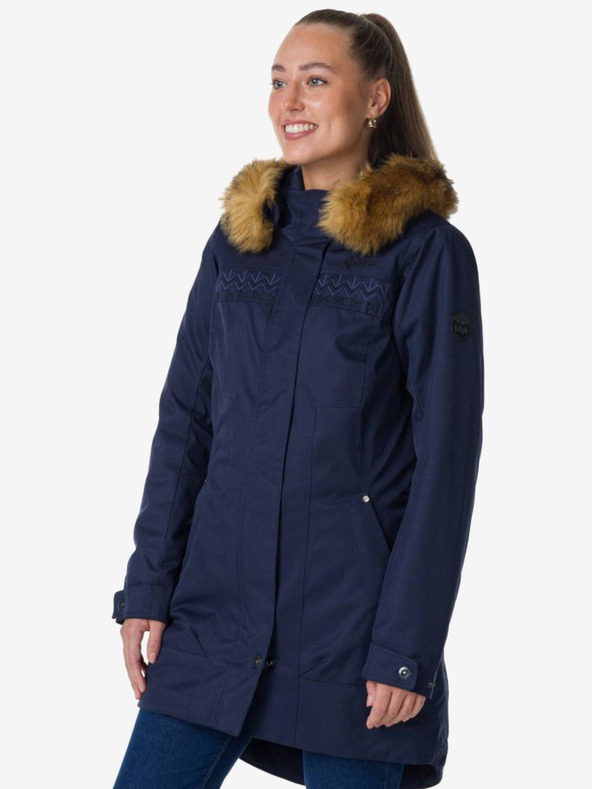 Kilpi Palton de iarnă pentru femei verde închis Kilpi PERU-W