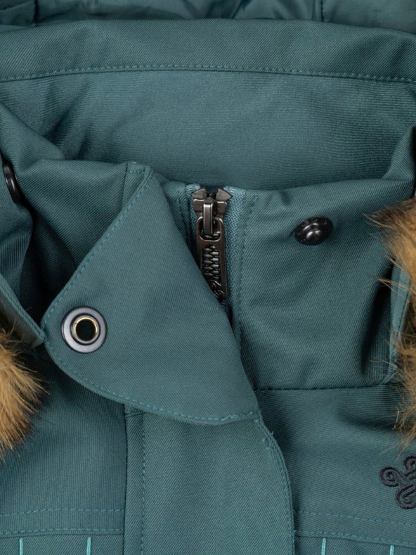 Kilpi Palton de iarnă pentru femei verde închis Kilpi PERU-W