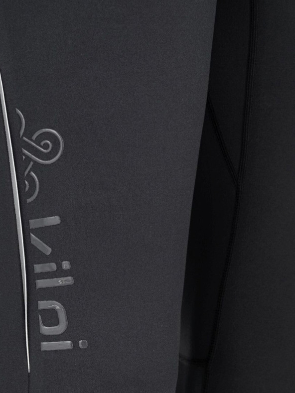 Kilpi Jambiere de alergare pentru bărbați, negre Kilpi RUNNER-M