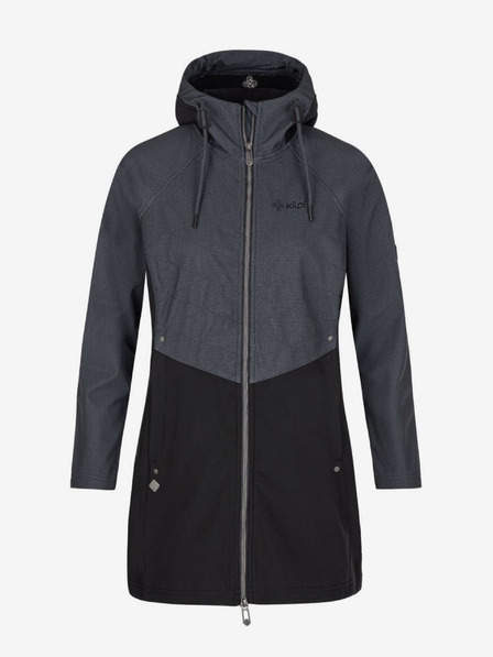 Kilpi Haină softshell neagră și gri pentru femei Kilpi LASIKA-W