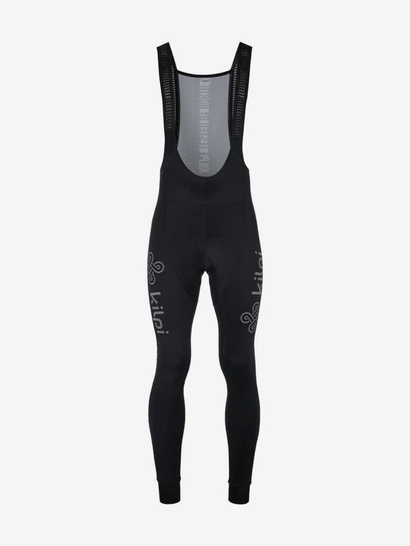 Kilpi Jambiere de ciclism pentru bărbați, negre Kilpi VALLEY-M