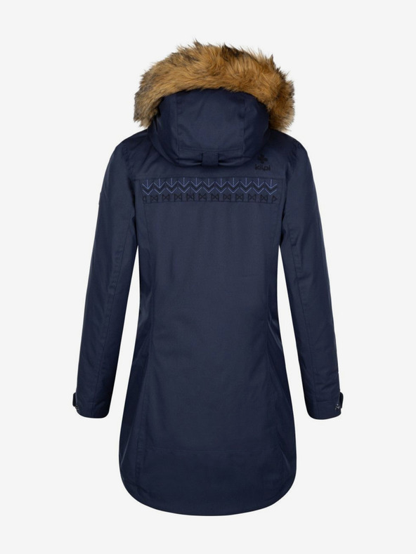 Kilpi Palton de iarnă albastru închis pentru femei Kilpi PERU-W