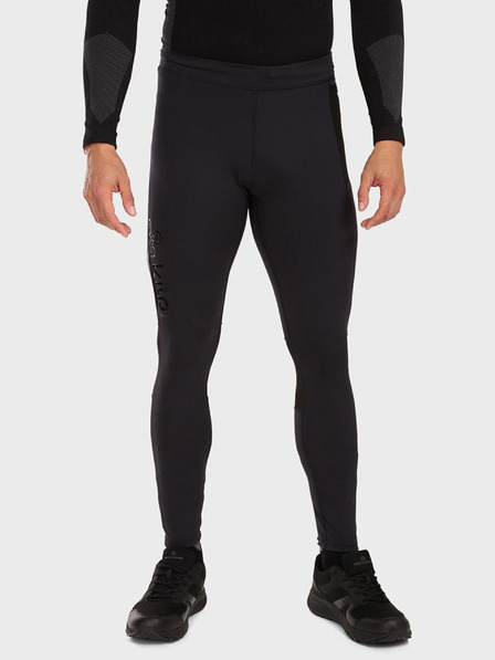 Kilpi Colanți sport pentru bărbați negri Kilpi Runner-M