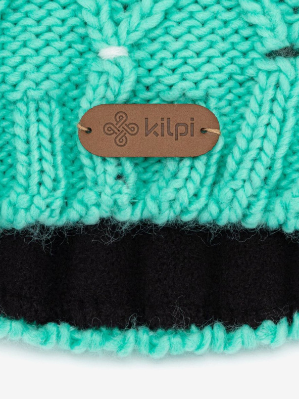 Kilpi Șapcă de iarnă turcoaz pentru femei Kilpi Crochy-W