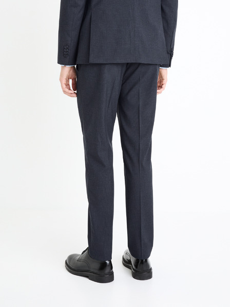 Celio Pantaloni de costum bărbați albastru închis Celio Fopdg