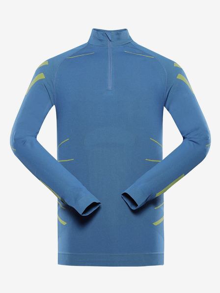 ALPINE PRO Tricou funcțional albastru pentru bărbați ALPINE PRO Seam