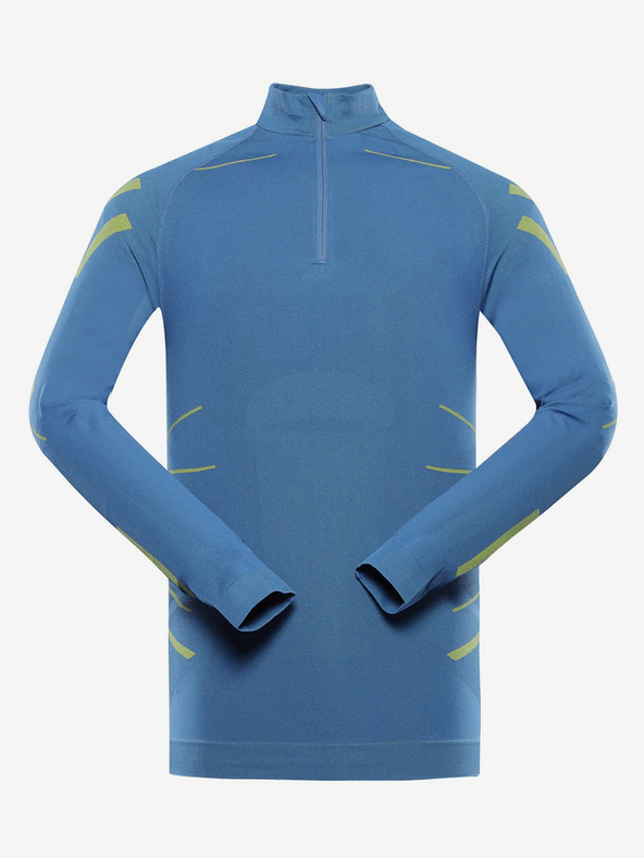 ALPINE PRO Tricou funcțional albastru pentru bărbați ALPINE PRO Seam
