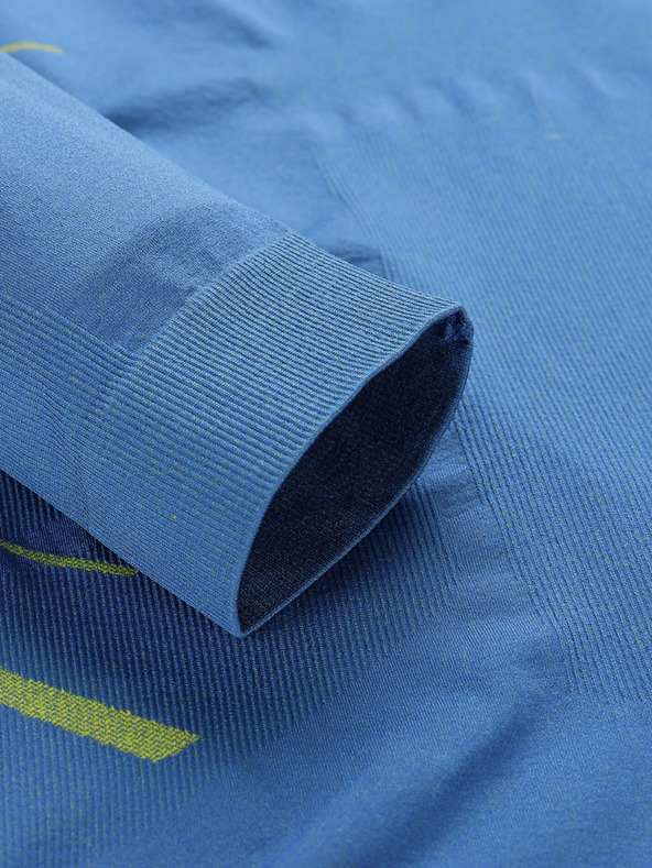 ALPINE PRO Tricou funcțional albastru pentru bărbați ALPINE PRO Seam