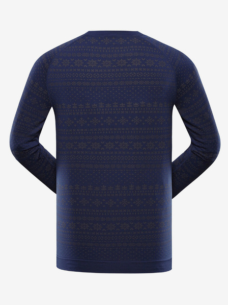 ALPINE PRO Tricou funcțional albastru închis pentru bărbați ALPINE PRO Ambos
