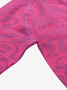 ALPINE PRO Tricou funcțional fete roz închis ALPINE PRO Seamo
