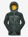 ALPINE PRO Geacă softshell pentru copii verde închis ALPINE PRO Hooro