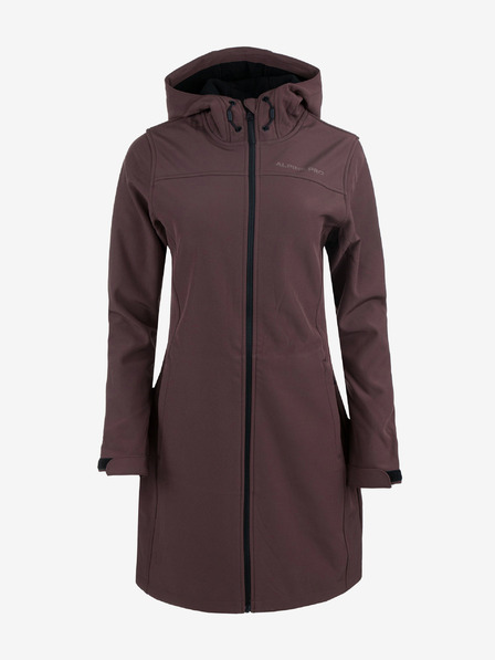 ALPINE PRO Jachetă softshell maro pentru femei ALPINE PRO Esera
