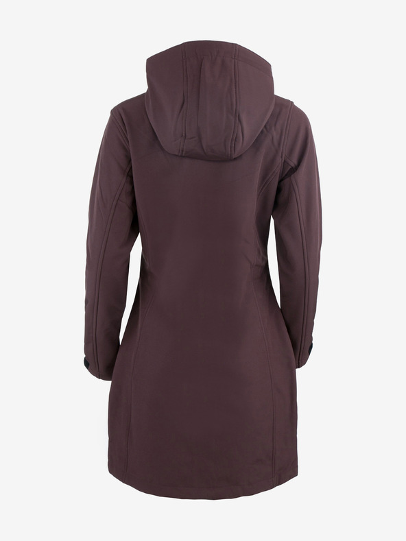 ALPINE PRO Jachetă softshell maro pentru femei ALPINE PRO Esera