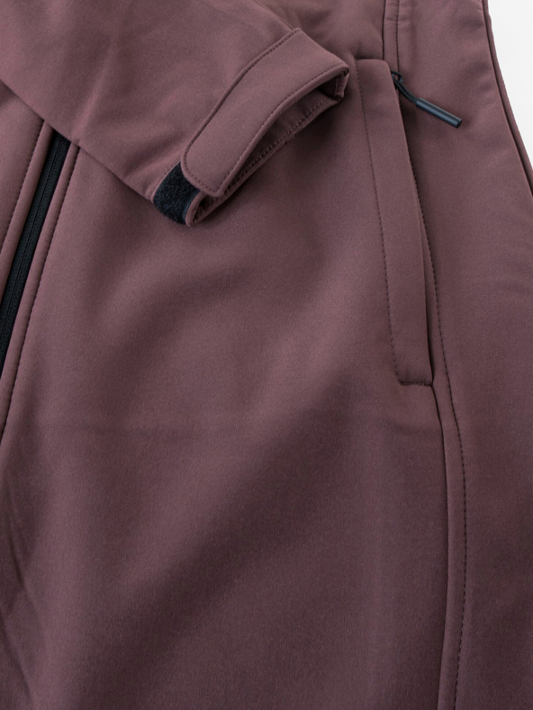 ALPINE PRO Jachetă softshell maro pentru femei ALPINE PRO Esera