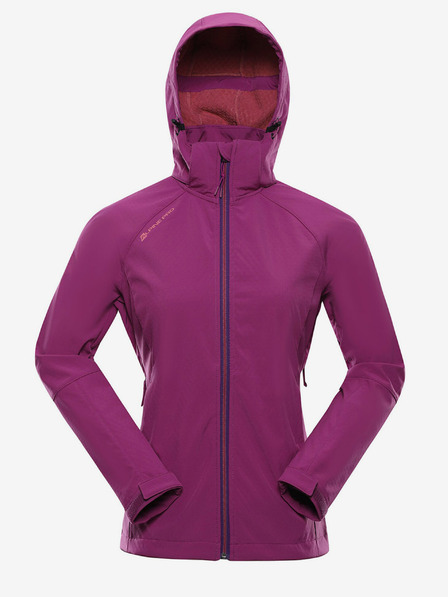 ALPINE PRO Jachetă softshell violet pentru femei ALPINE PRO HOORA