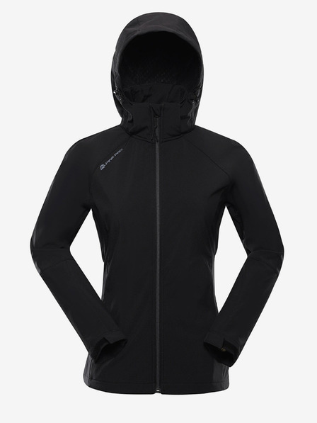 ALPINE PRO Geacă softshell neagră pentru femei ALPINE PRO Hoora